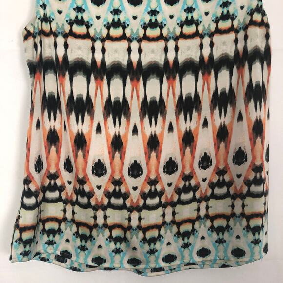 Chico's Scoop Neck Sleeveless  Boho Top Size S - Picture 7 of 8